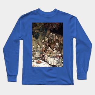 Fairy Banquet - Peter Pan in Kensington Gardens - Arthur Rackham Long Sleeve T-Shirt